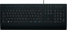Logitech K280e Corded Keyboard, schwarz, USB Tastatur, deutsch