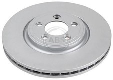 2x A.B.S. Coated Disque de frein Avant pour JAGUAR XF (J05, CC9) 326mm 18093
