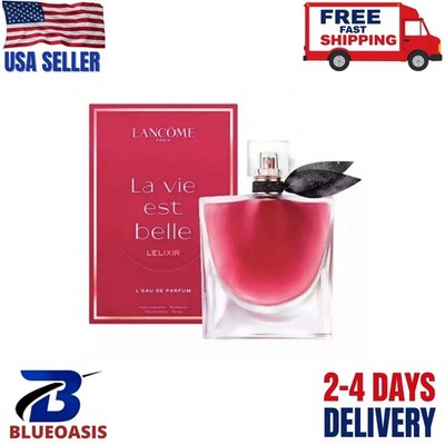 Lancome La Vie Est Belle L Elixir EDP Perfume Women 3.4 oz 100ml New In Box