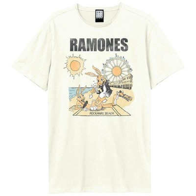 Amplified - ''Rockaway Beach'' T-Shirt für Herren/Damen Unisex (GD1264)