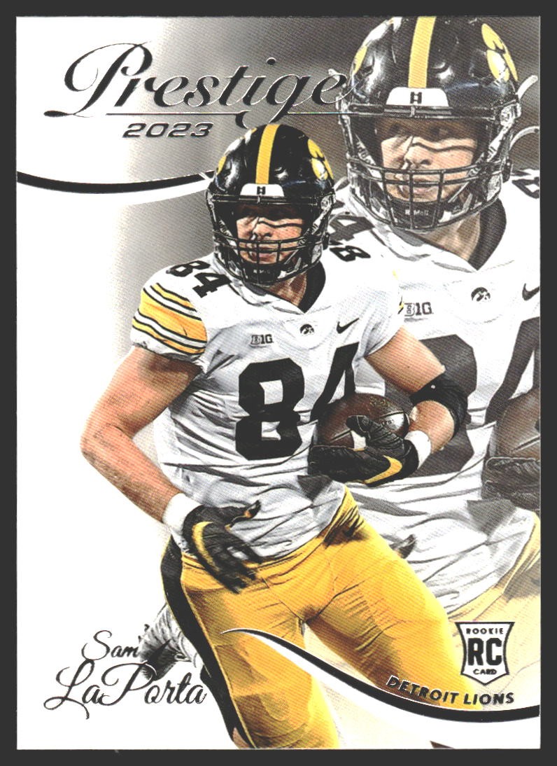 Sam LaPorta #375 2023 Panini Prestige Detroit LionsRC Rookie