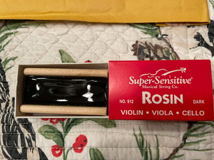 Rosin for Violin. Super Sensitive Dark,  912