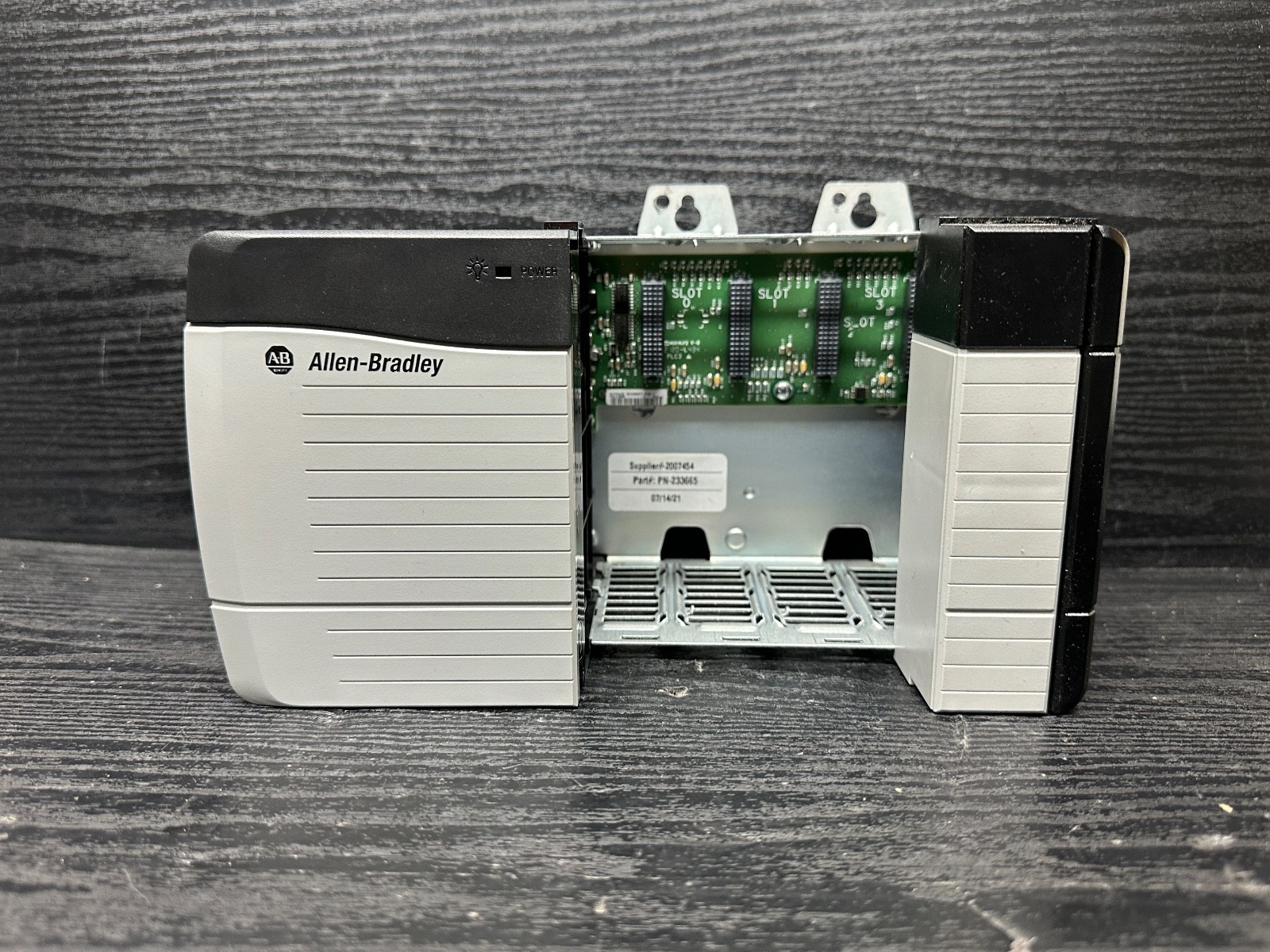 Allen Bradley 1756-PA75 B 1756-A4 C ControlLogix Combo 4 Slot Rack Supply 2021