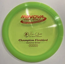 Innova 💎 Champion Firebird - Swoosh Stamp Run Dayglo Green 168g OOP Rare💎