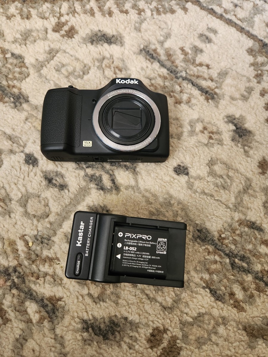 Kodak PIXPRO FZ152 Digital Camera (Black) 15x optical zoom 16 MP