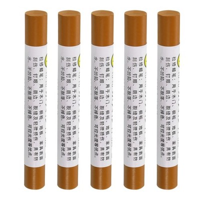 Furniture Repair Crayons Wax Filler Stick, 5Pcs Maple