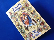 Rosary PRAYER Book How to Pray the Rosary 53 pages color history of the Rosary