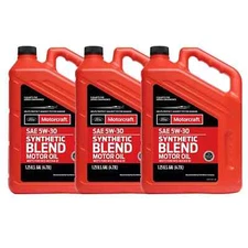 Motorcraft OEM SAE 5W-30 Premium Synthetic Blend Motor Oil - 15 Quart