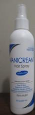 Vanicream free clear Hair Spray For Sensitive Skin FIRM HOLD 8 Oz