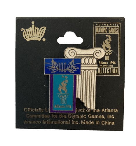 Olympic Memorabilia Atlanta 1996 Cycling Vintage Tack Pin T-3726