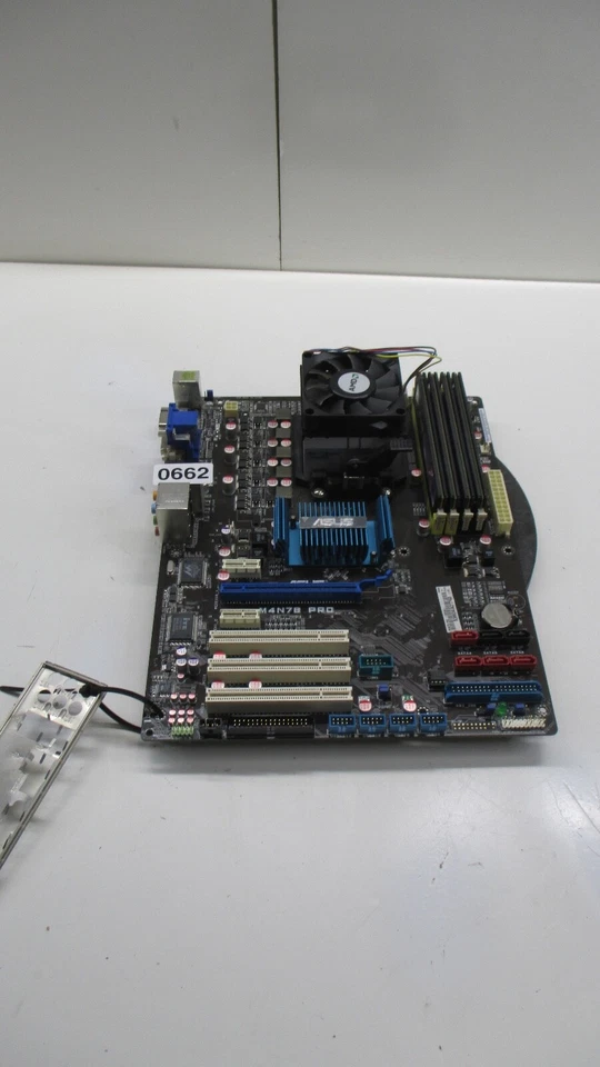 Asus M4N78 Pro AMD Athlon x2 7550 2.5GHz 8GB NO HDD - Image 2 of 4