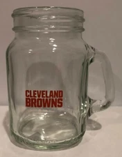 Cleveland Browns Boelter NFL Mason Jar Series 4oz Shot Glass
