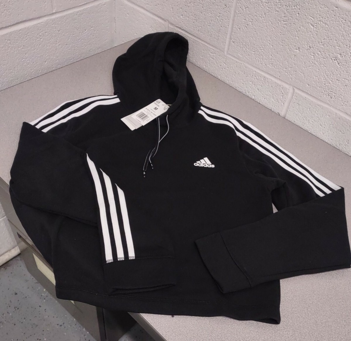 ★★送料無料★★adidas PERFORMANCE LOGO PULLOVER HOODIE Adidas Men's Sweatshirt Hoodie Pullover 3 Stripe Logo