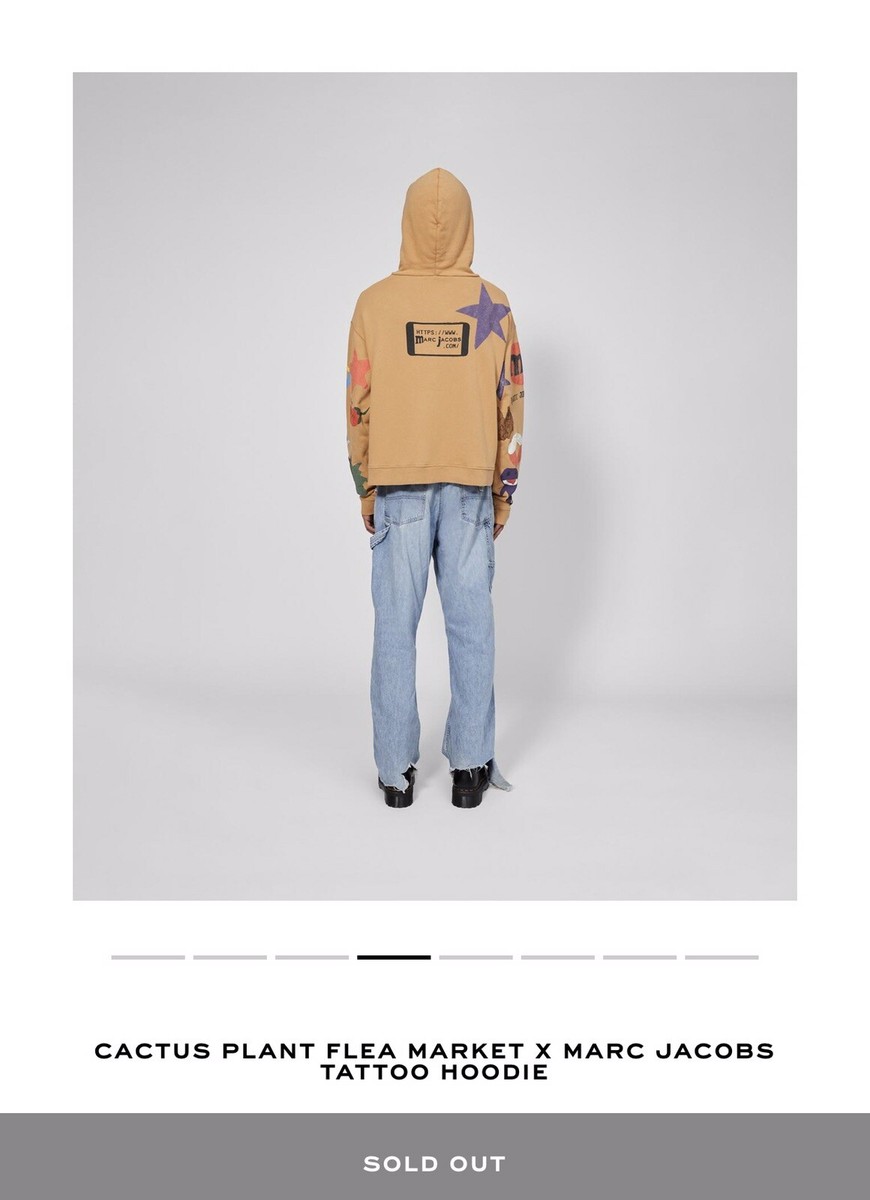 CPFM CACTUS PLANT FLEA MARKET X MARC JACOBS TATTOO HOODIE