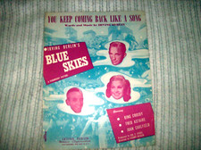 Vintage Sheet Music, Irving Berlin/ Donna Reed/ Bing/ Fred Astaire, 1945/ 1946