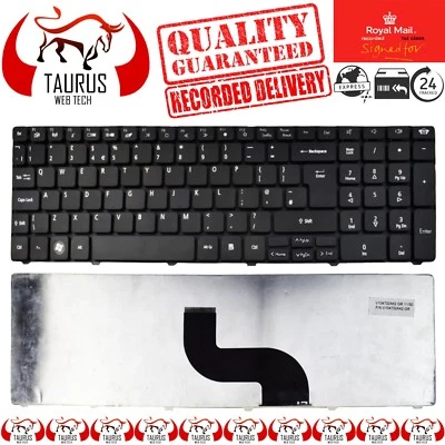 Packard Bell P5WS6 PEW91 NEW90 NEW95 Easynote PEW92 UK Laptop Keyboard O Smiley