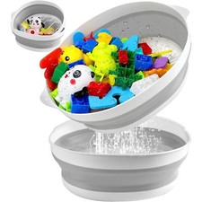 Bath Toy Storage Organizer Holder Foldable for Bathtub Bin New