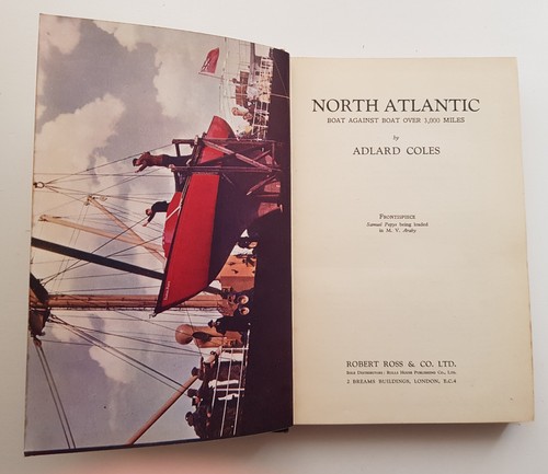 North Atlantic Transatlantic Yacht Race 1950 Cohoe Mokoia Samuel Pepys - Coles