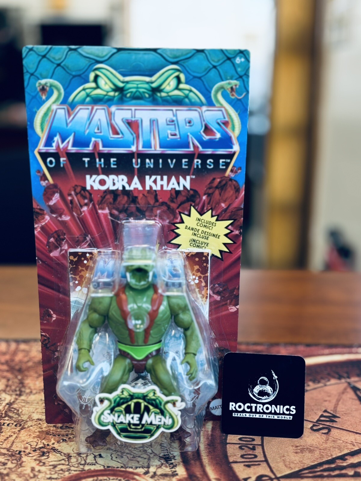 Masters of the Universe Kobra Kahn 5.5-Inch Action Figure by Mattel HKM65