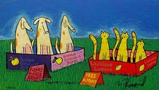 Matt Rinard INFERIORITY COMPLEX Hand Signed Limited Edition Art Lithograph