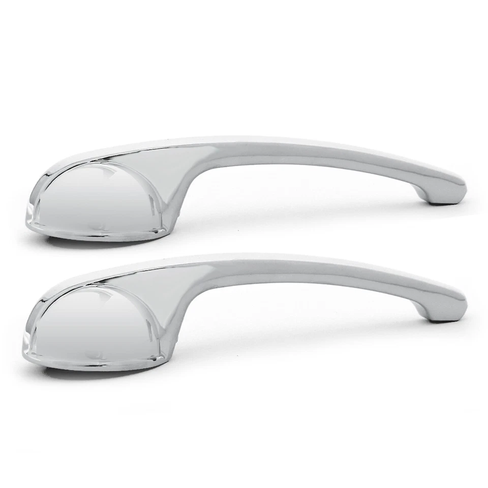 PAR DE MAÇANETAS INTERNAS DA PORTA 1947-1960 caminhão Chevrolet - Imagem 2 de 3