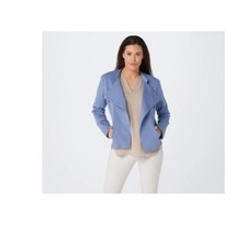 Elizabeth & Clarke Knit Military Jacket W/staintech 16