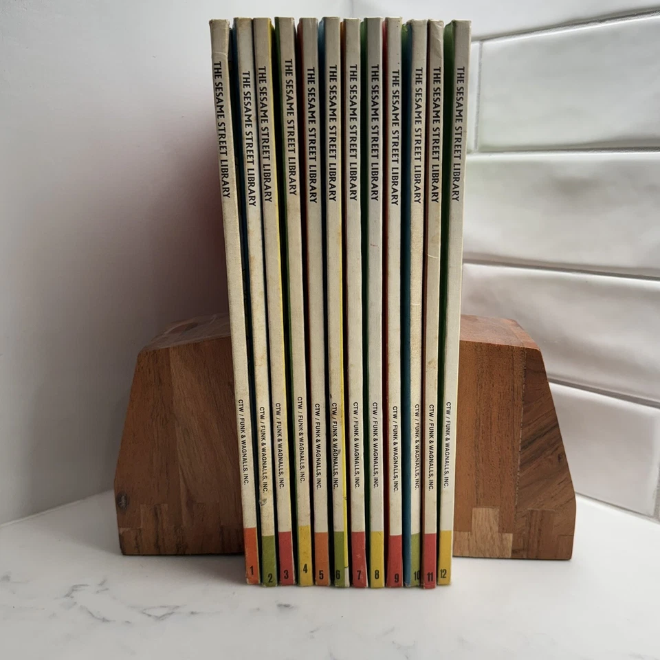 The Sesame Street Library Volume 1-12 Hardcover Set Vintage - Image 4 of 4
