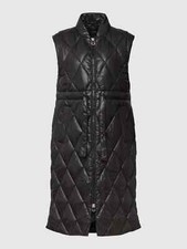 New  Taifun Longline Quilted Gilet Black - Size 18 (44)