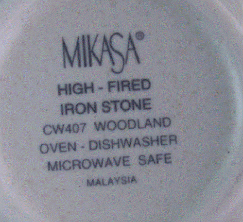 Mikasa Ironstone Woodland Autumn Leaves Creamer - Picture 2 of 2