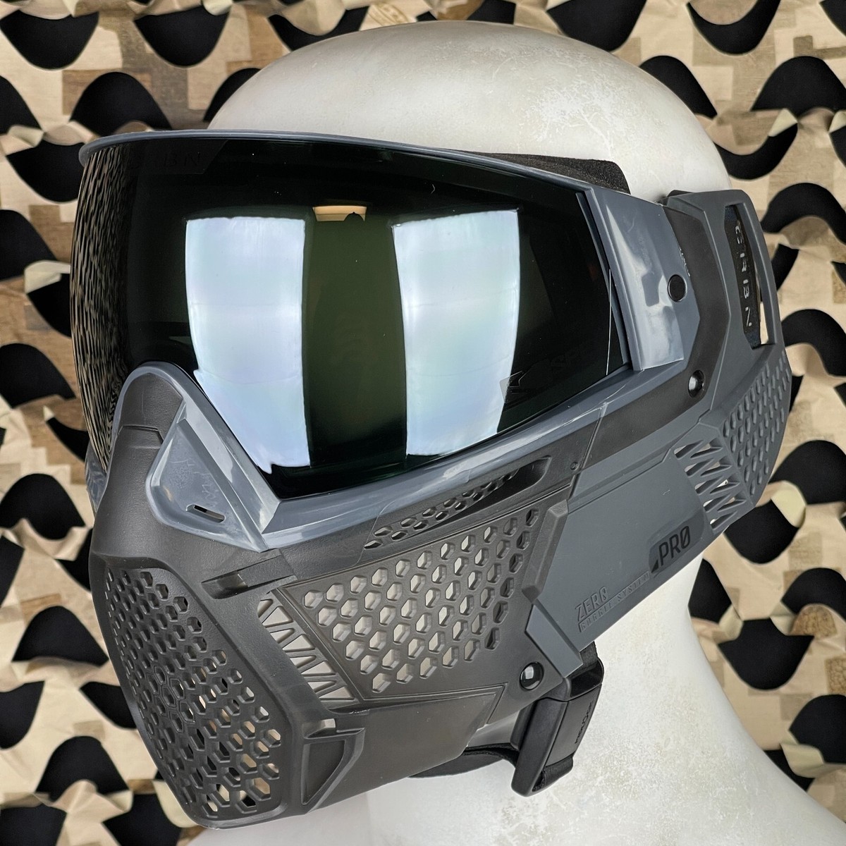 Masque De Paintball CRBN Zero Pro Avec Lentille Thermique – Less Coverage – Fade Forest | Impact Proshop