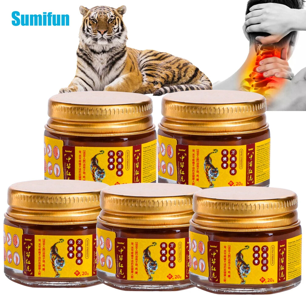 Balsamo di Tigre-Rosso-Thailandese-Tiger Balm-Re- Grande-Piccolo-GoodMan-Massa..
