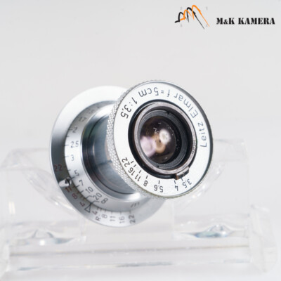 LEITZ Leica Elmar L39 50mm/F3.5 Lens Yr.1956 LTM Germany #10521 | eBay