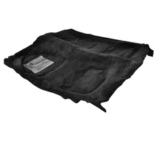 1969~1970 Mustang Cougar Carpet Black Cut Pile 1 Piece Convertible Dii 35B53515