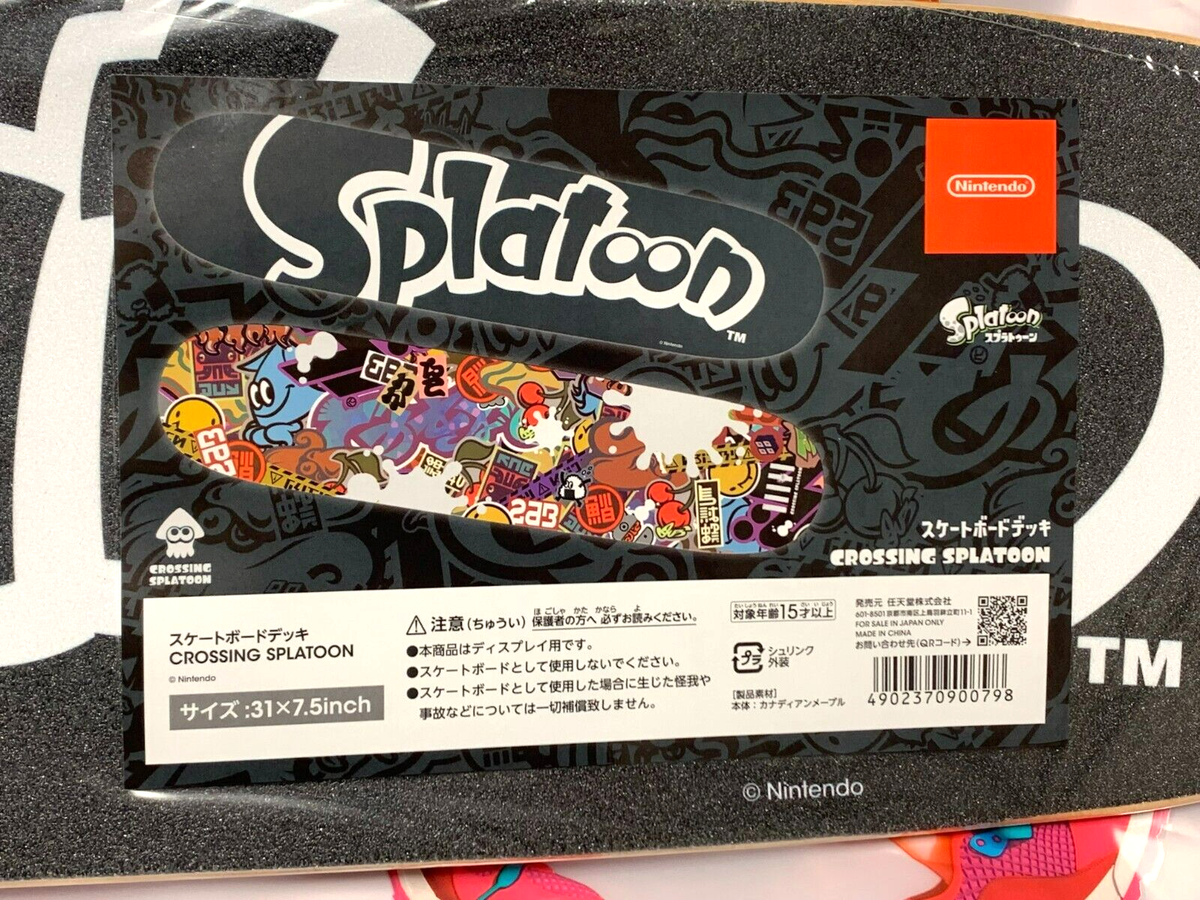 Nintendo Tokyo 限定 スプラトゥーン スケートボード デッキ Nintendo