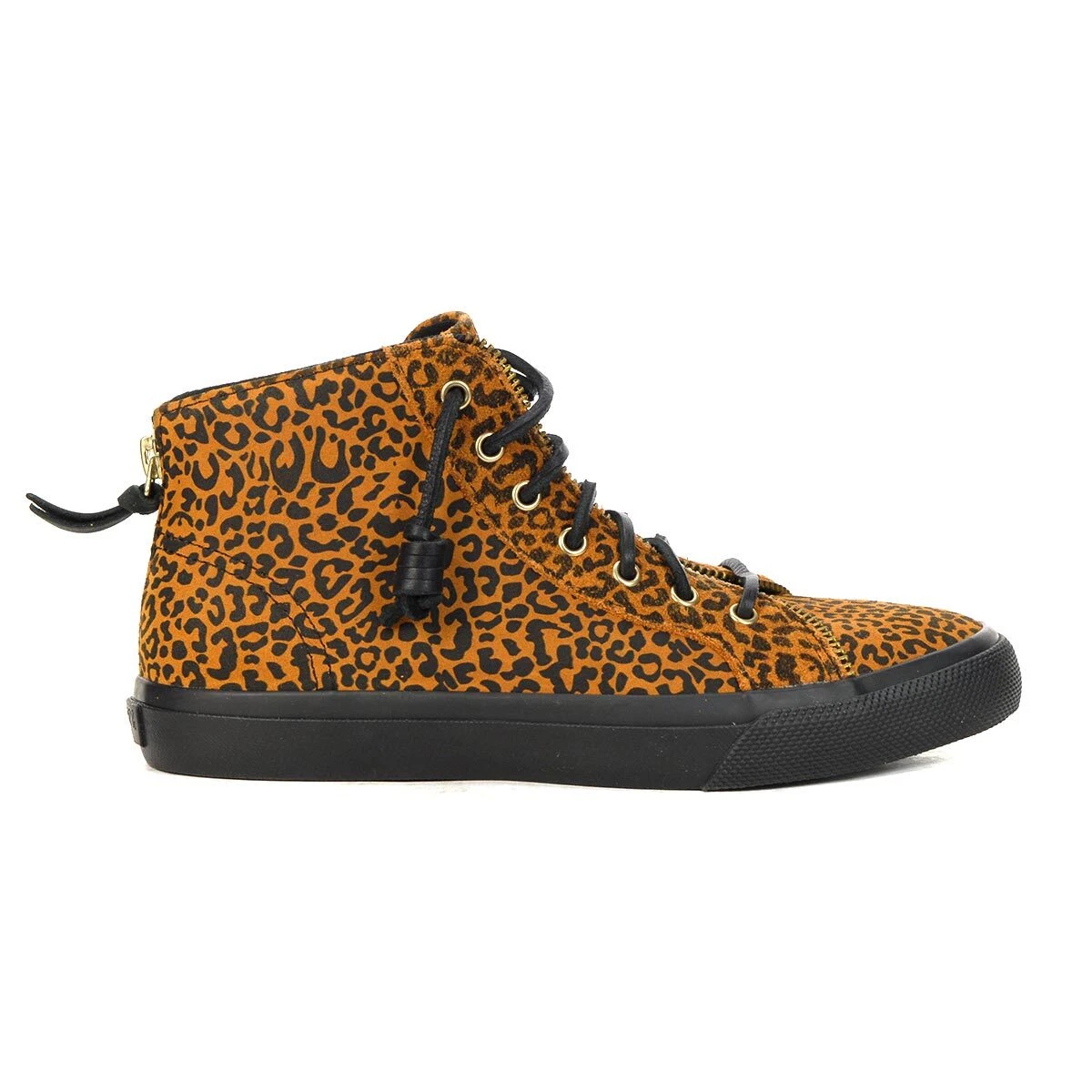 Sperry leopard best sale sneakers