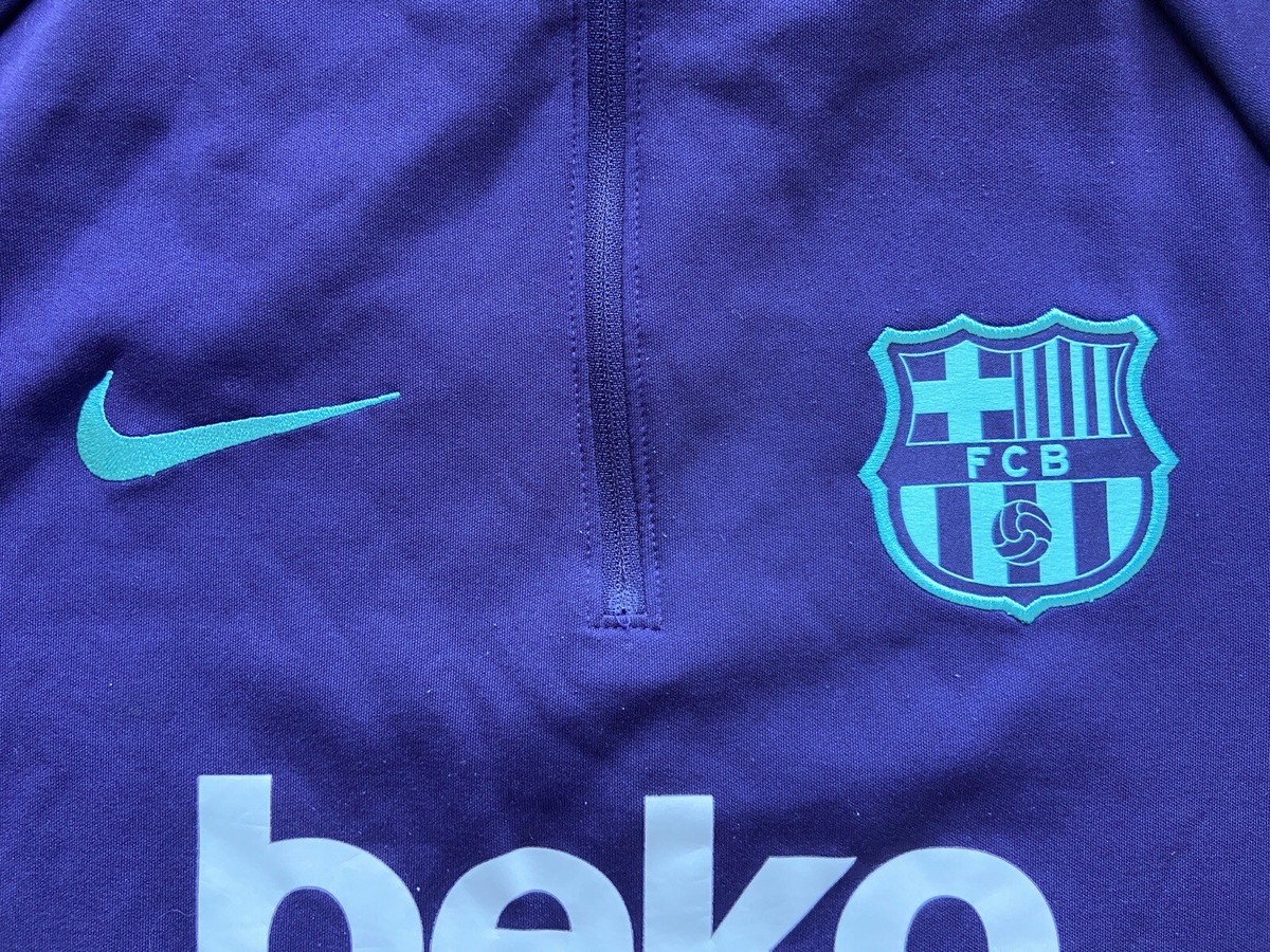 BARCELONA 2018 2019 TRAINING SQUAD DRILL TOP NIKE 894316-525