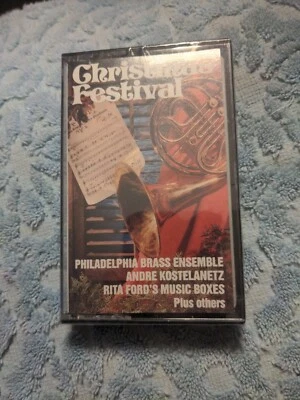 Christmas Festival Cassette Tape - Philadelphia Brass Ensemble - Rita Ford 1984 - Image 1 of 3