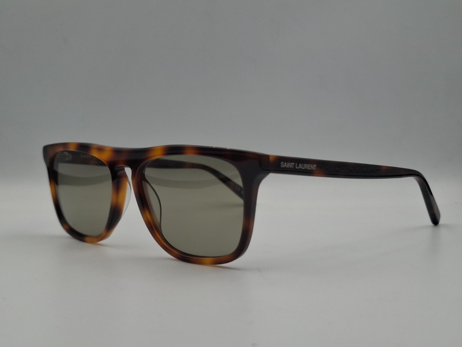 Occhiali da sole Saint Laurent SL 586 avana verde (002)