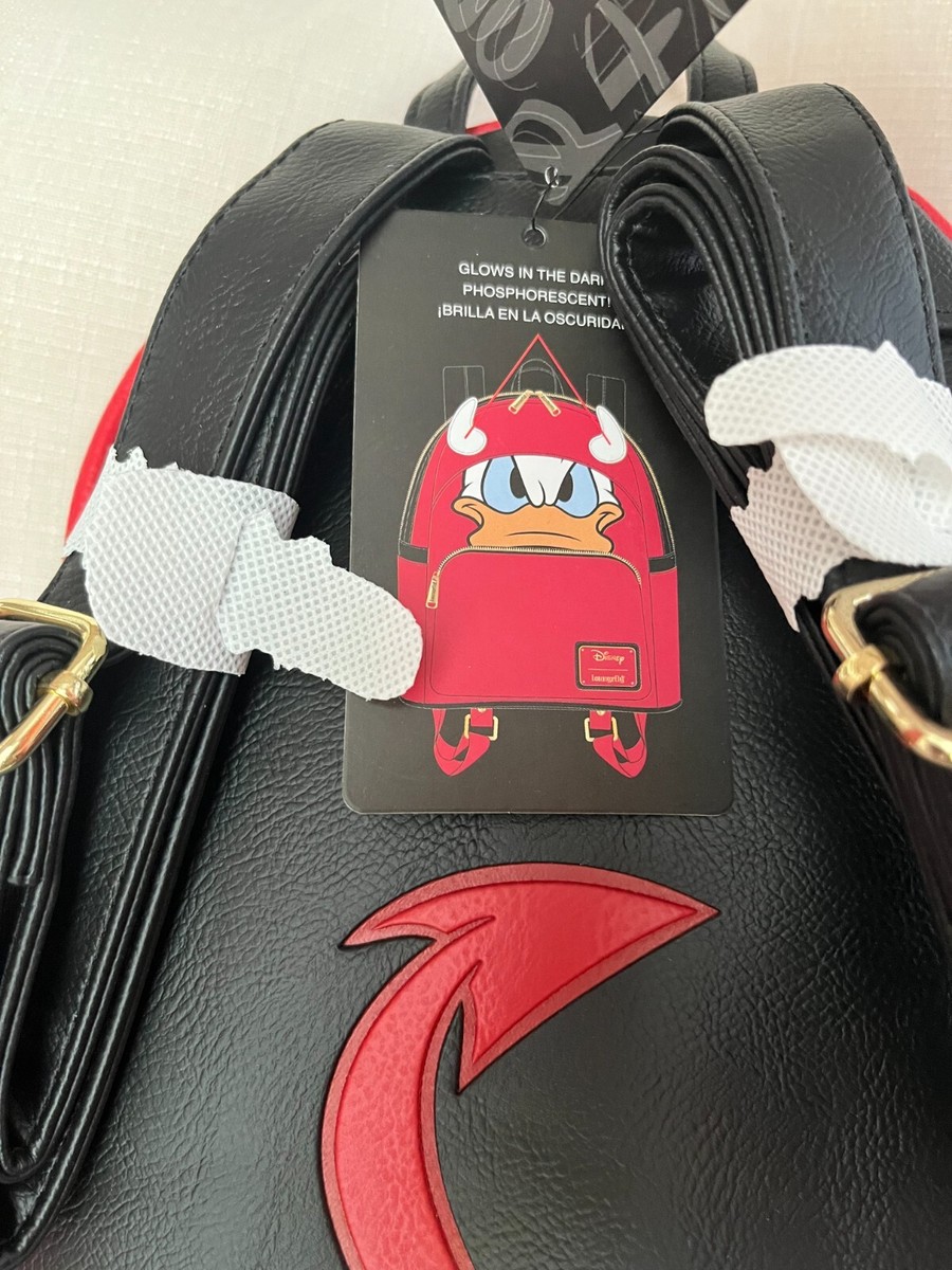 Loungefly Donald Duck Devil Cosplay Mini Backpack Bag Disney  display picture 1