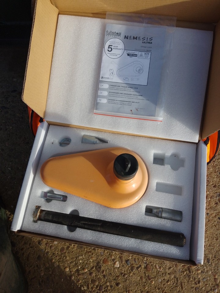 FULLSTOP NEMISIS CARAVAN WHEEL LOCK eBay