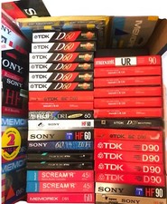Choose Your Blank Audio Cassette Tape VTG Sealed NOS Volume Discount