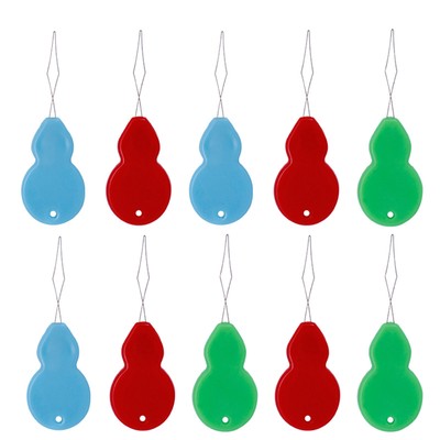 Sewing Needle Threader 10-Piece Easy Threading Gadget For Elderly Hand 
