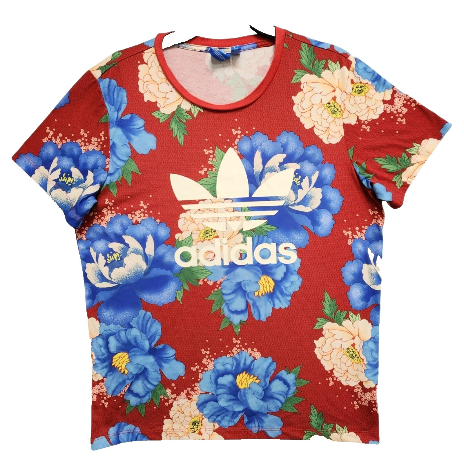 Adidas Poliéster Floral Tops para mujer