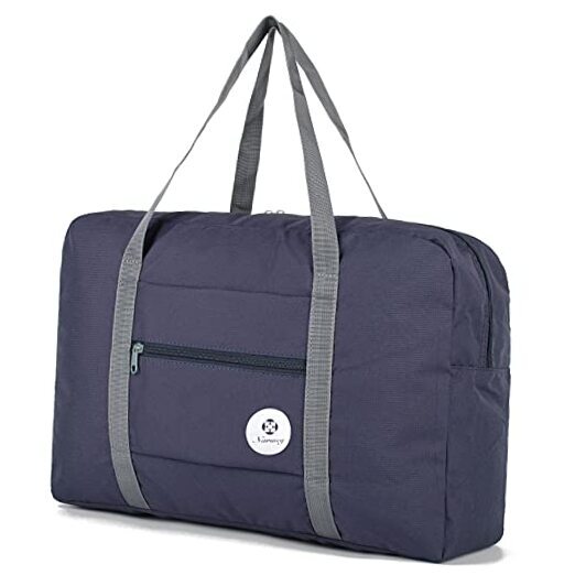 For Spirit Airlines Personal Item Bag 18x14x8 Foldable Travel 1112 Dark Blue