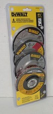 DeWALT 4 Piece 4-1/2" Ceramic Abrasive Multipack DWACERVP