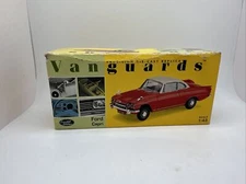 Vanguards 1/43 Scale VA34004 - 1961 Ford Capri - Monaco Red/Ermine White