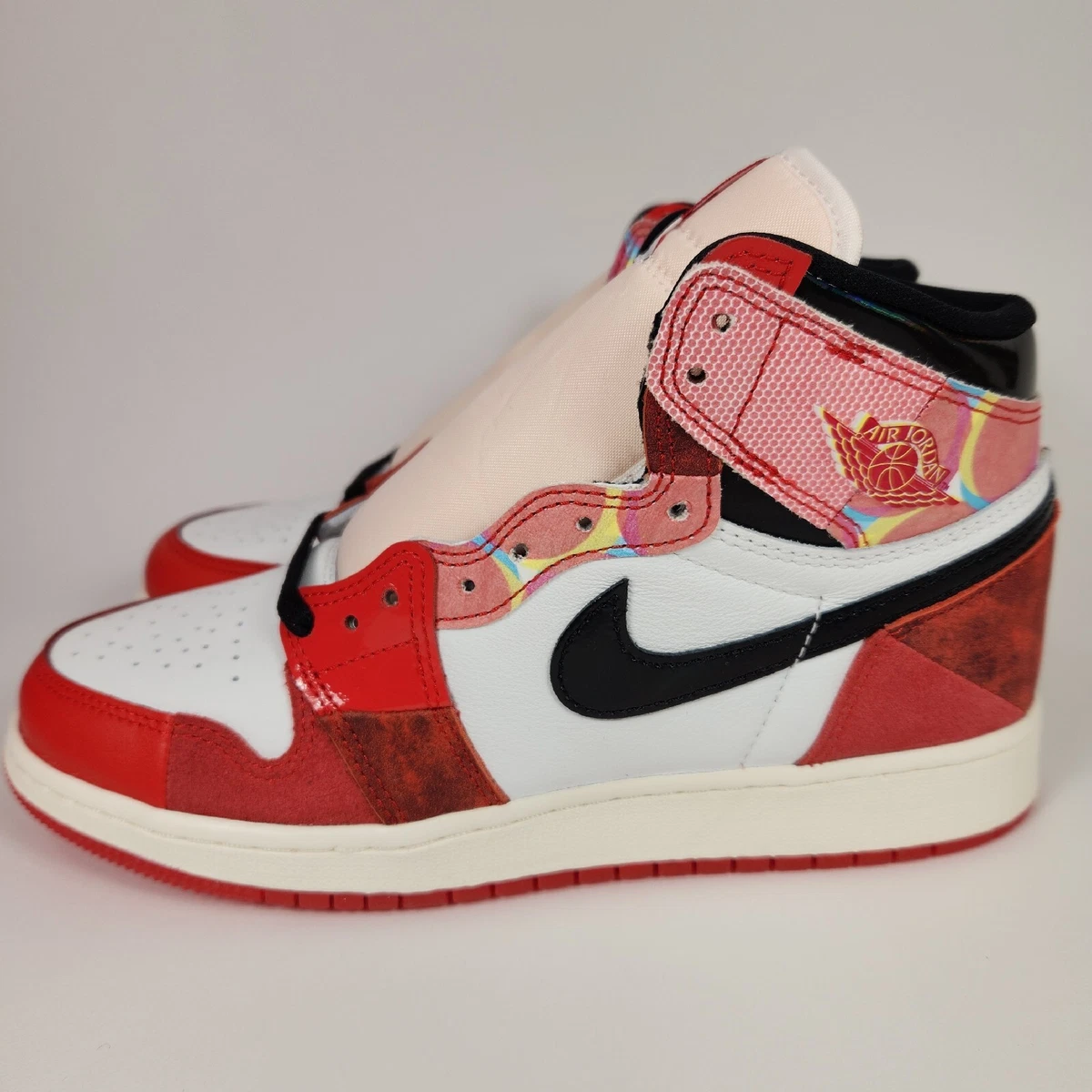 Nike Air Jordan 1 High Spider-Man Across the Spider-Verse GS Size
