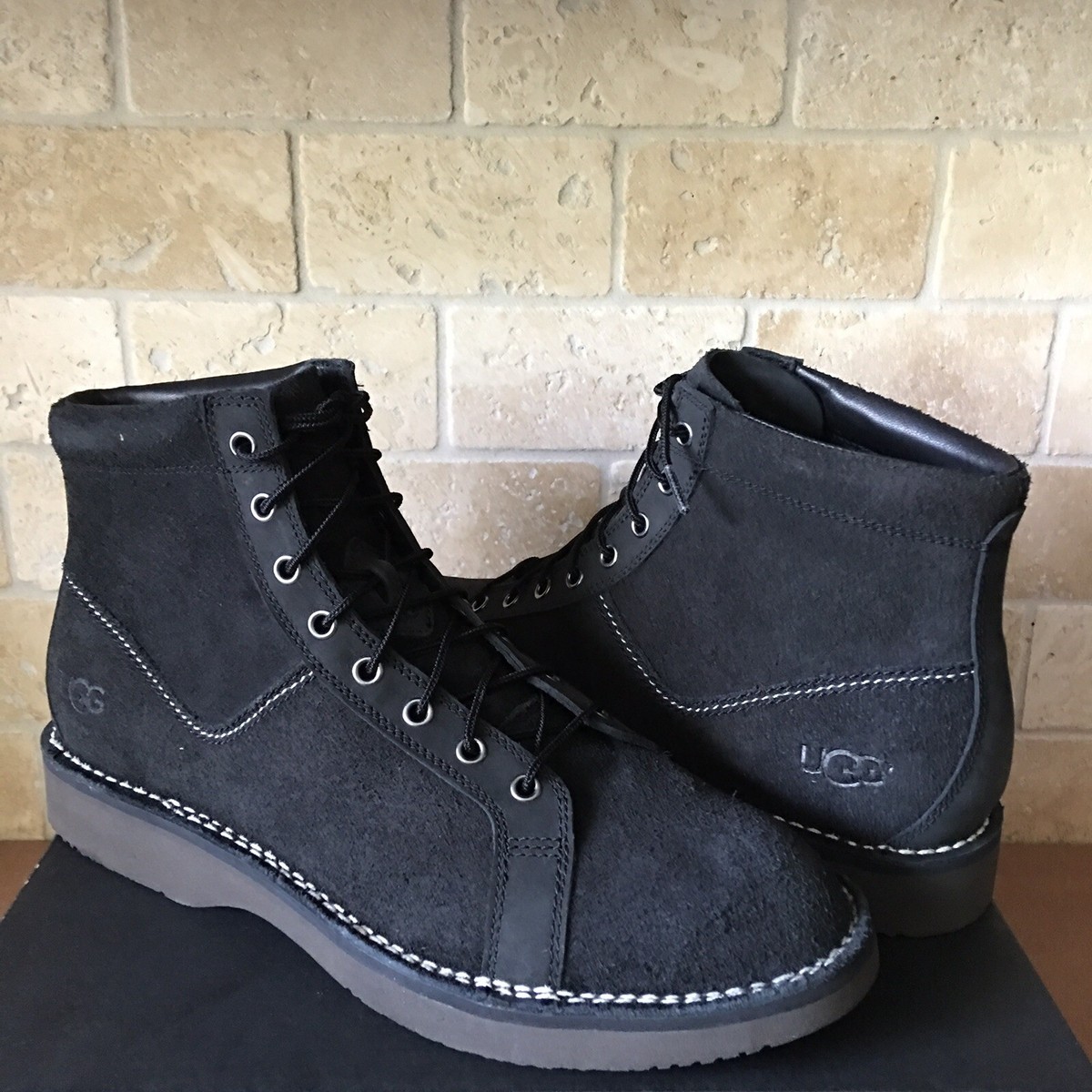 UGG Camino Monkey Boot Fashion Black Size US 12 Mens