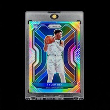 Tyler Bey RC 👌👌- 2020-21 NBA Prizm Silver Holo SP Rookie Dallas Mavericks #251