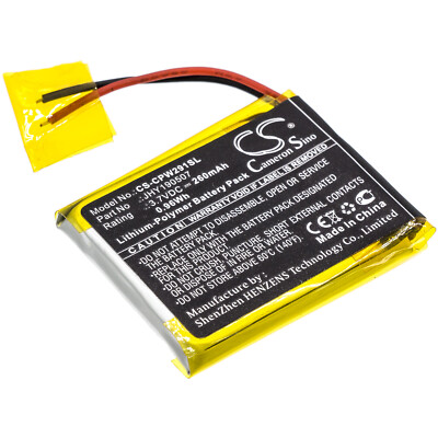 0.78Wh 3.7V 210mAh Battery For Compustar 2W901R-SS;P/N: JHY190507 Entry Systems